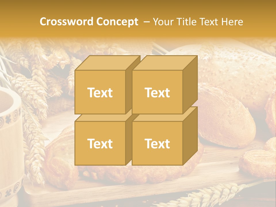 Cut Eat Sweet PowerPoint Template