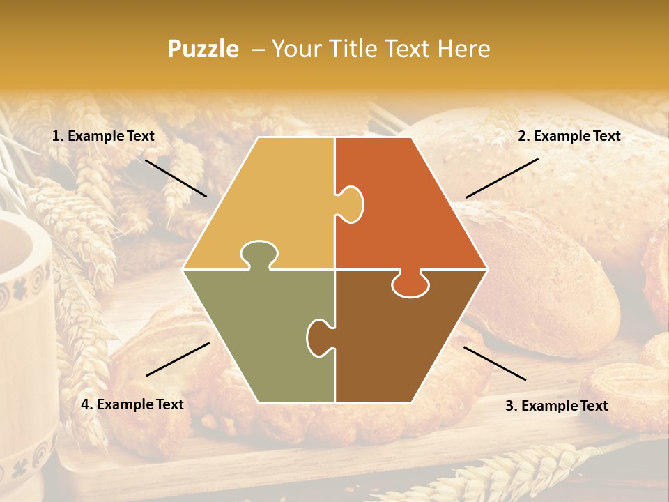 Cut Eat Sweet PowerPoint Template