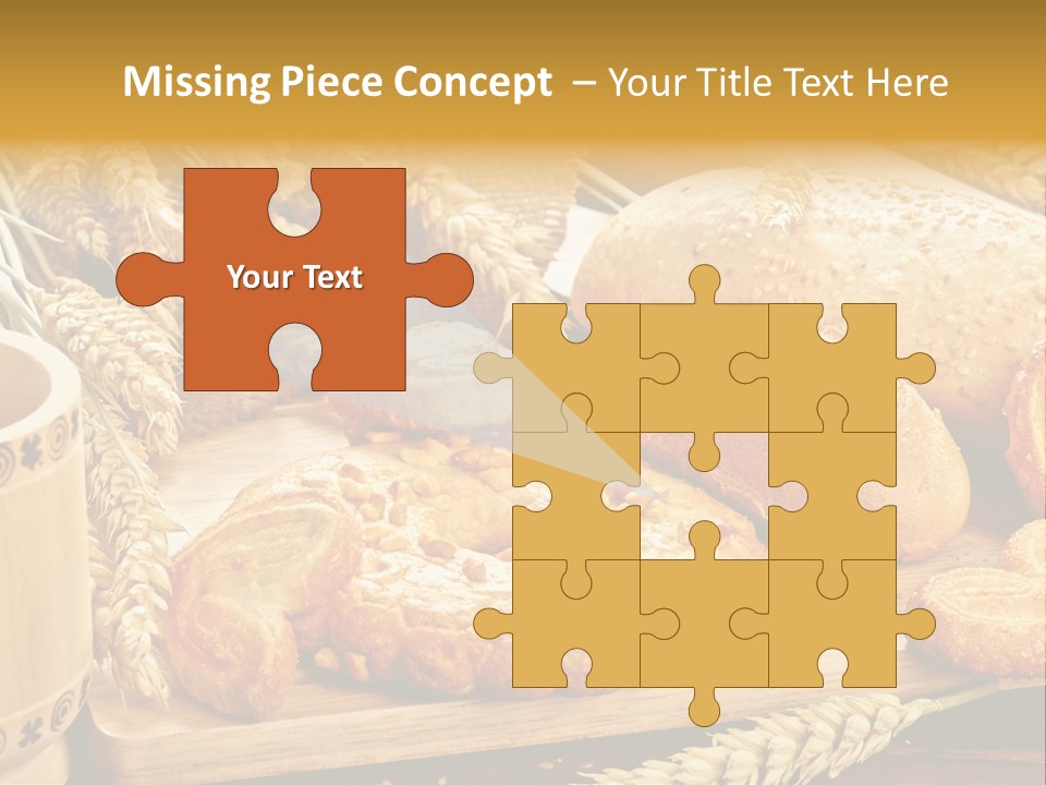 Cut Eat Sweet PowerPoint Template