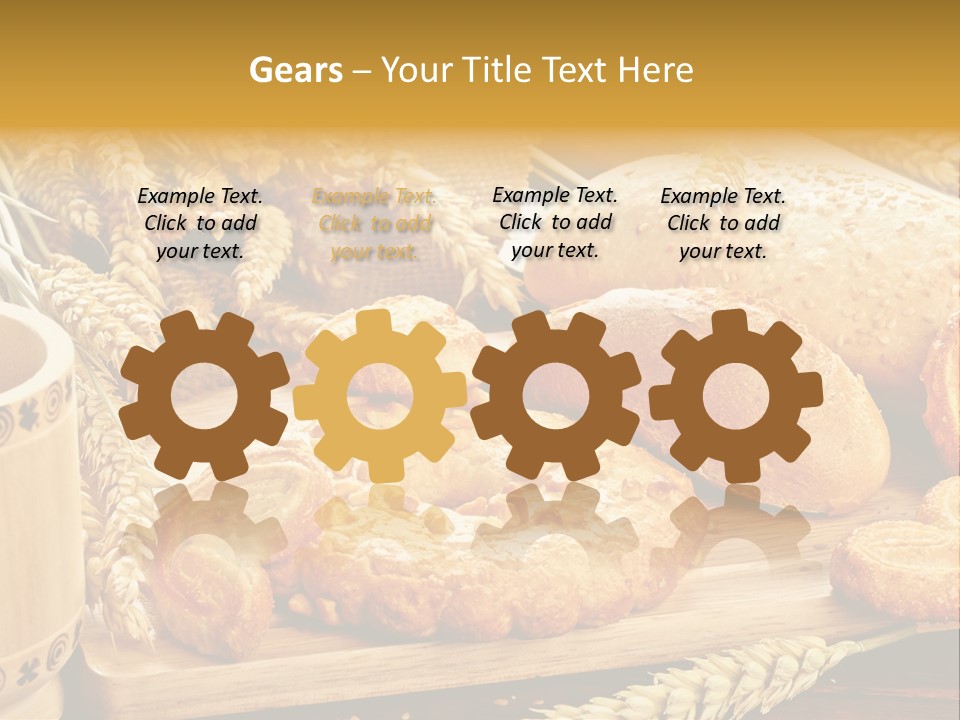 Cut Eat Sweet PowerPoint Template