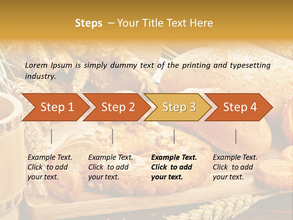 Cut Eat Sweet PowerPoint Template