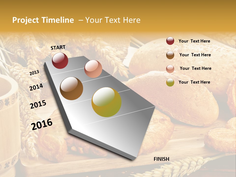 Cut Eat Sweet PowerPoint Template