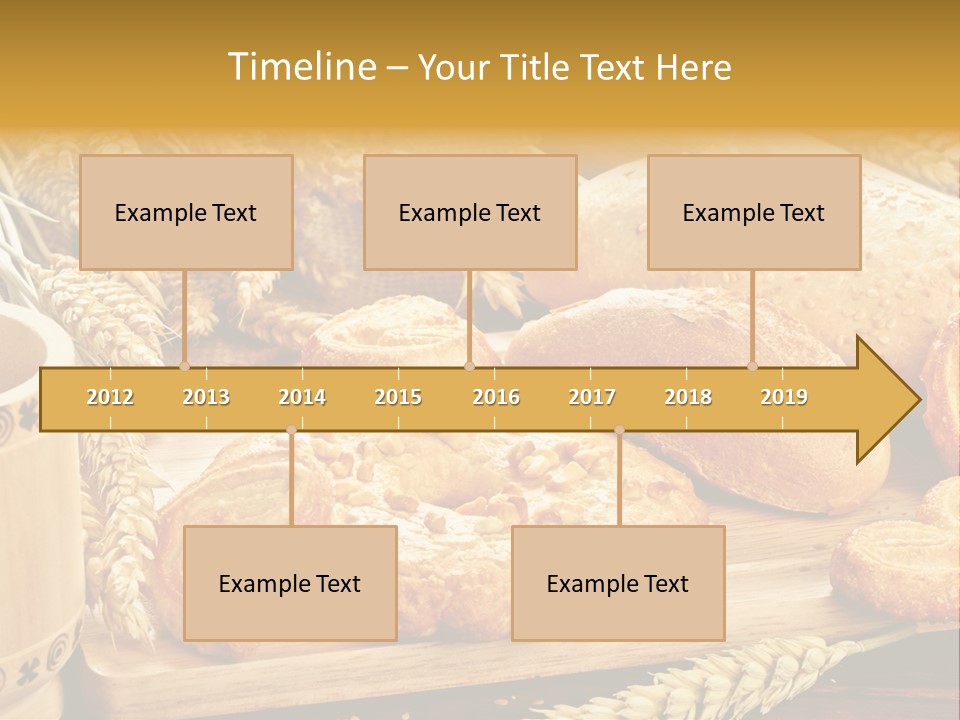 Cut Eat Sweet PowerPoint Template