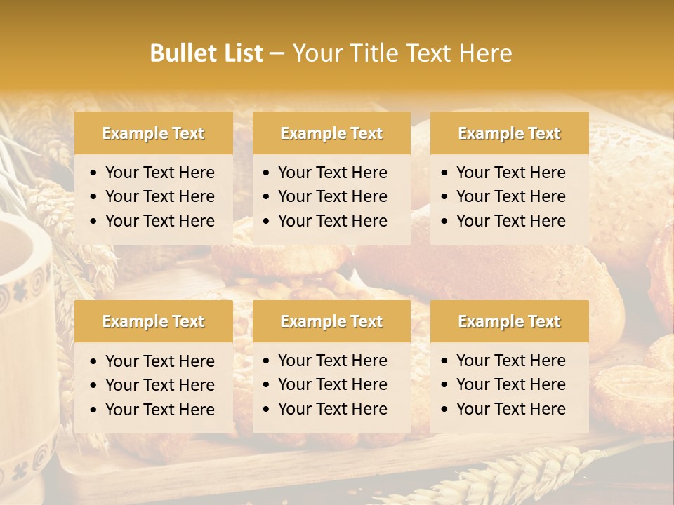 Cut Eat Sweet PowerPoint Template