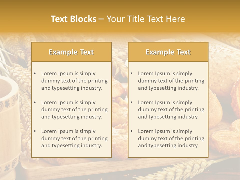 Cut Eat Sweet PowerPoint Template