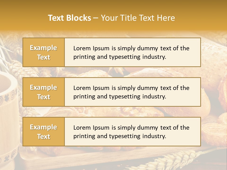 Cut Eat Sweet PowerPoint Template