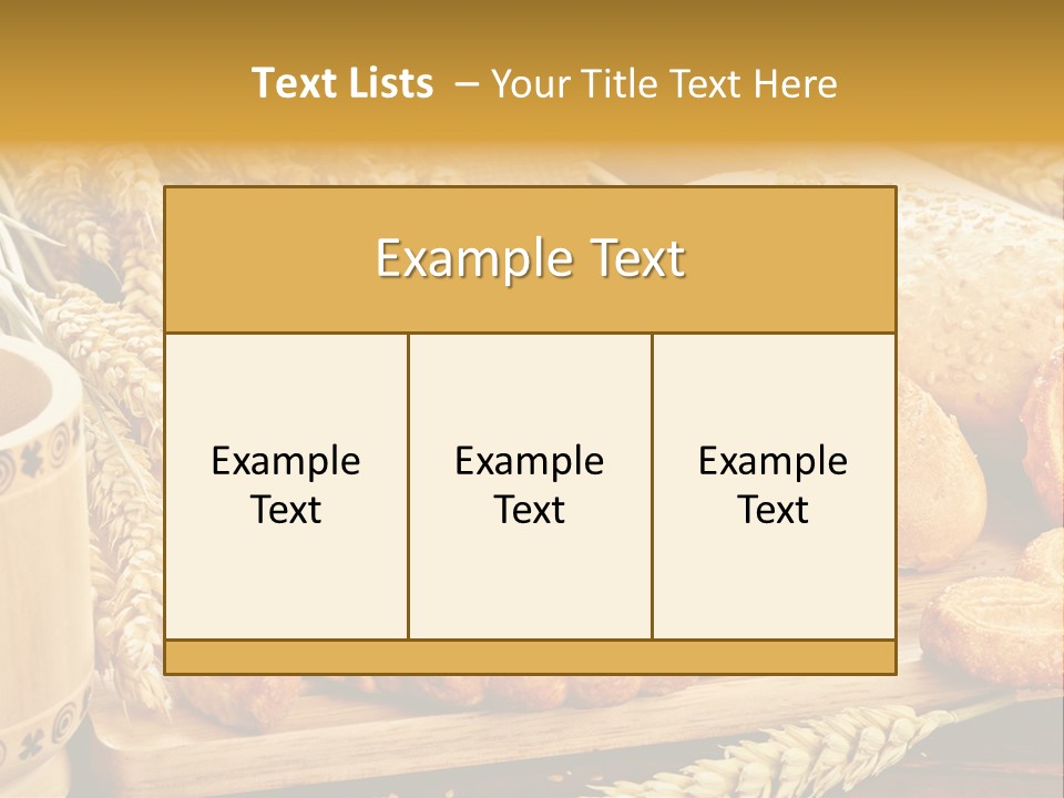Cut Eat Sweet PowerPoint Template
