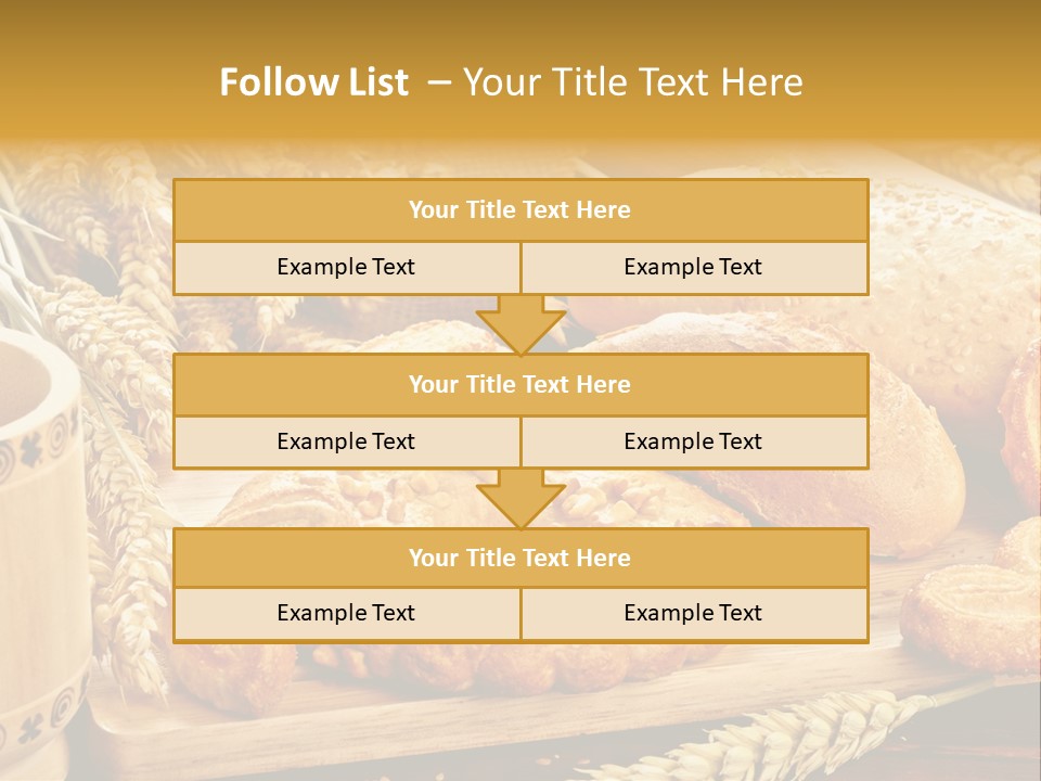 Cut Eat Sweet PowerPoint Template