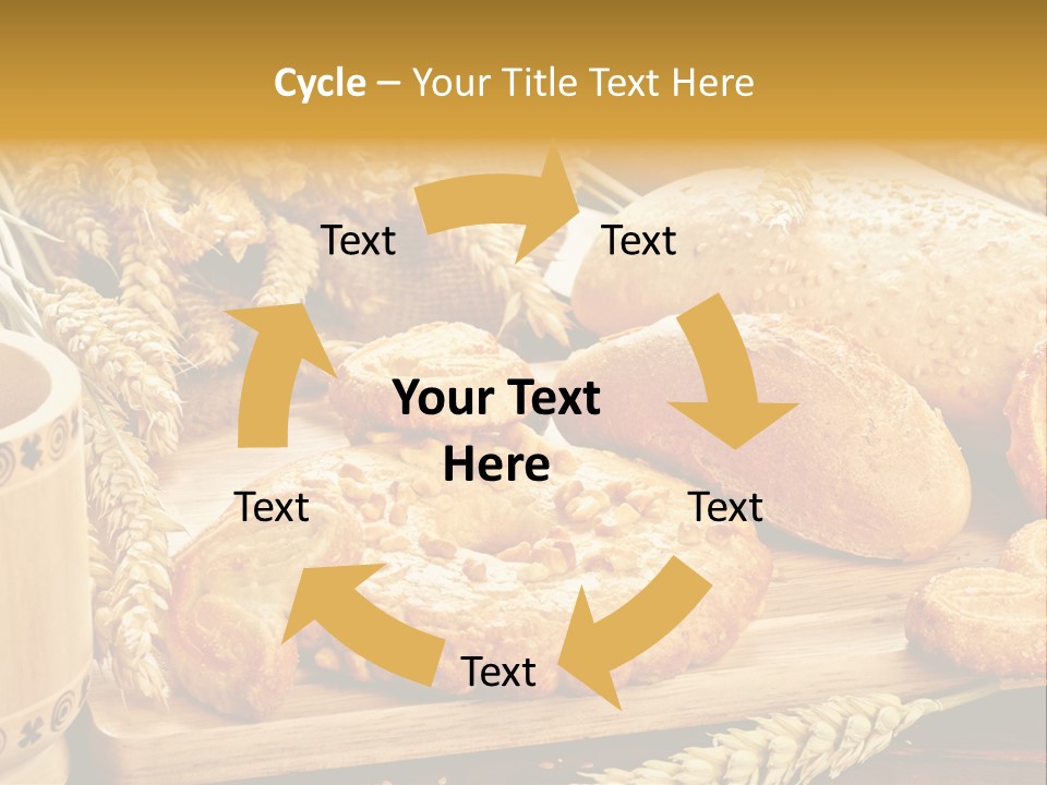 Cut Eat Sweet PowerPoint Template