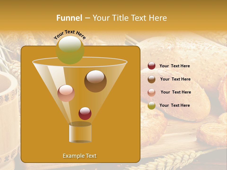 Cut Eat Sweet PowerPoint Template