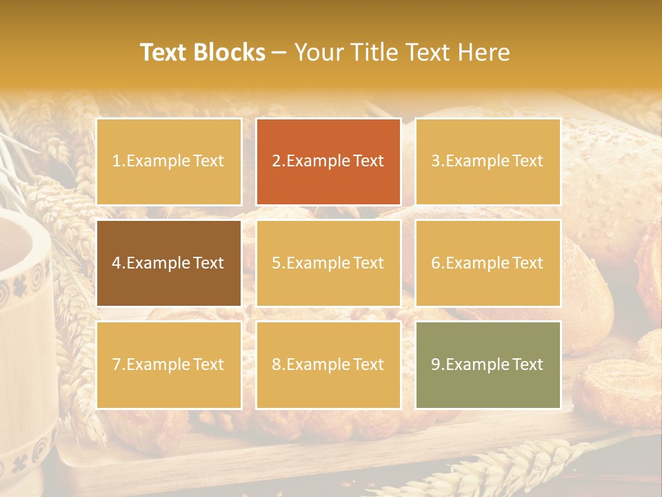 Cut Eat Sweet PowerPoint Template