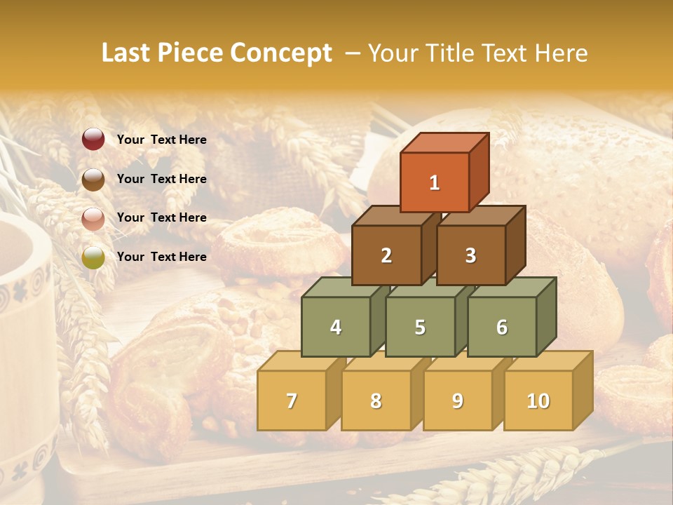 Cut Eat Sweet PowerPoint Template