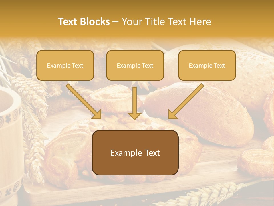 Cut Eat Sweet PowerPoint Template