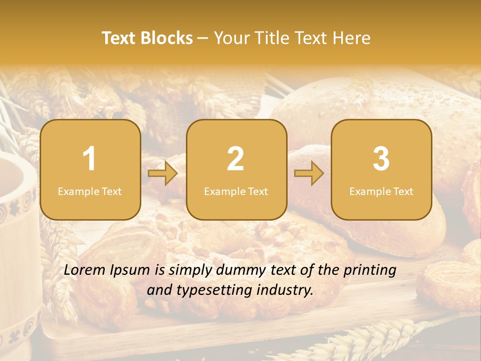 Cut Eat Sweet PowerPoint Template