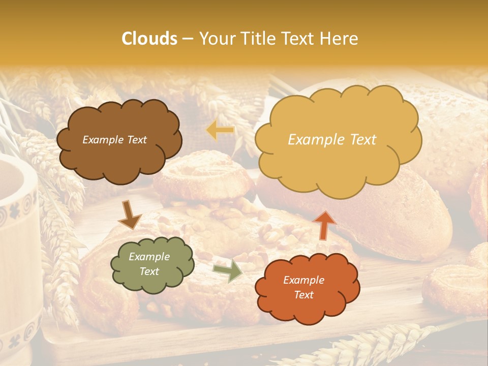 Cut Eat Sweet PowerPoint Template