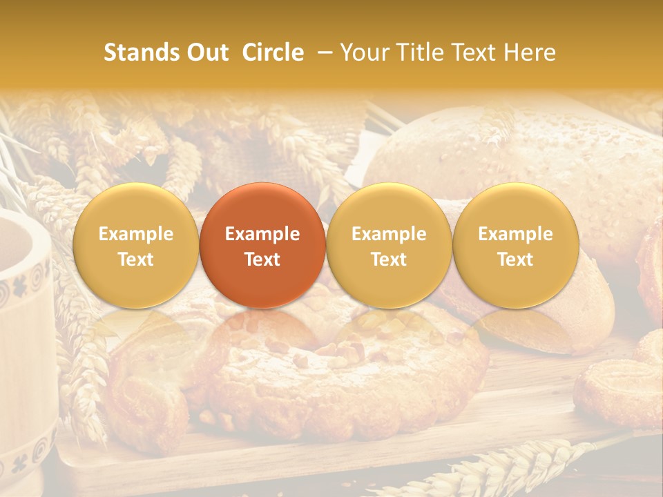 Cut Eat Sweet PowerPoint Template