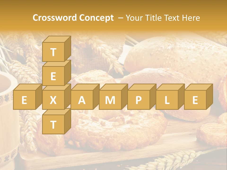 Cut Eat Sweet PowerPoint Template