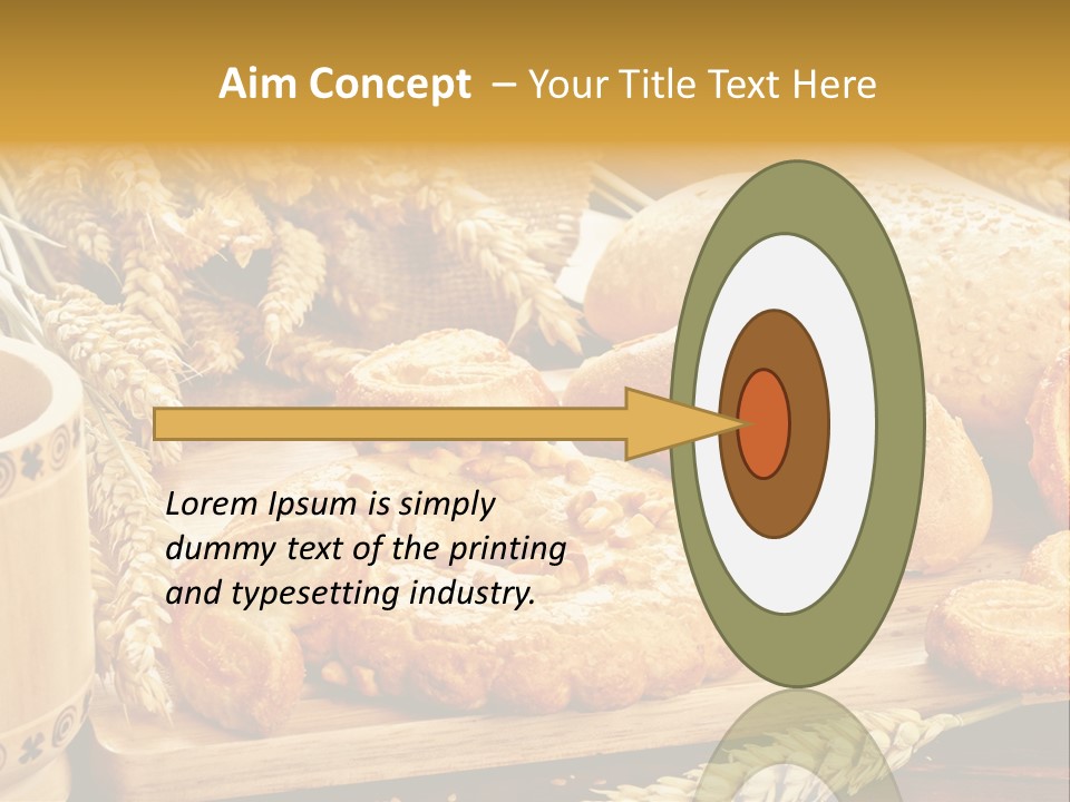 Cut Eat Sweet PowerPoint Template