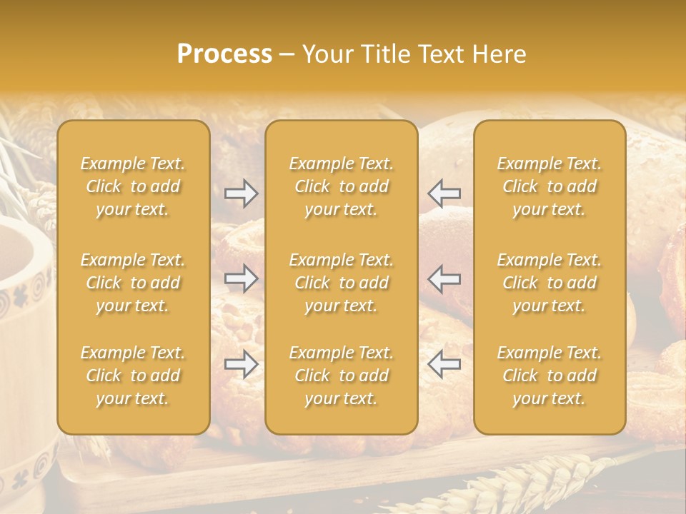 Cut Eat Sweet PowerPoint Template
