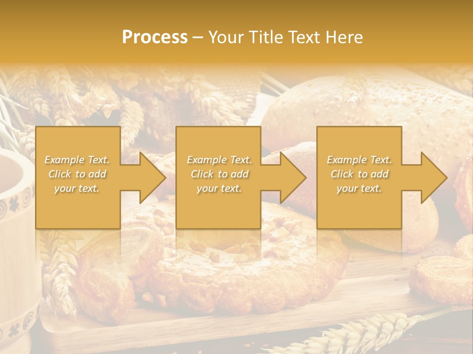 Cut Eat Sweet PowerPoint Template