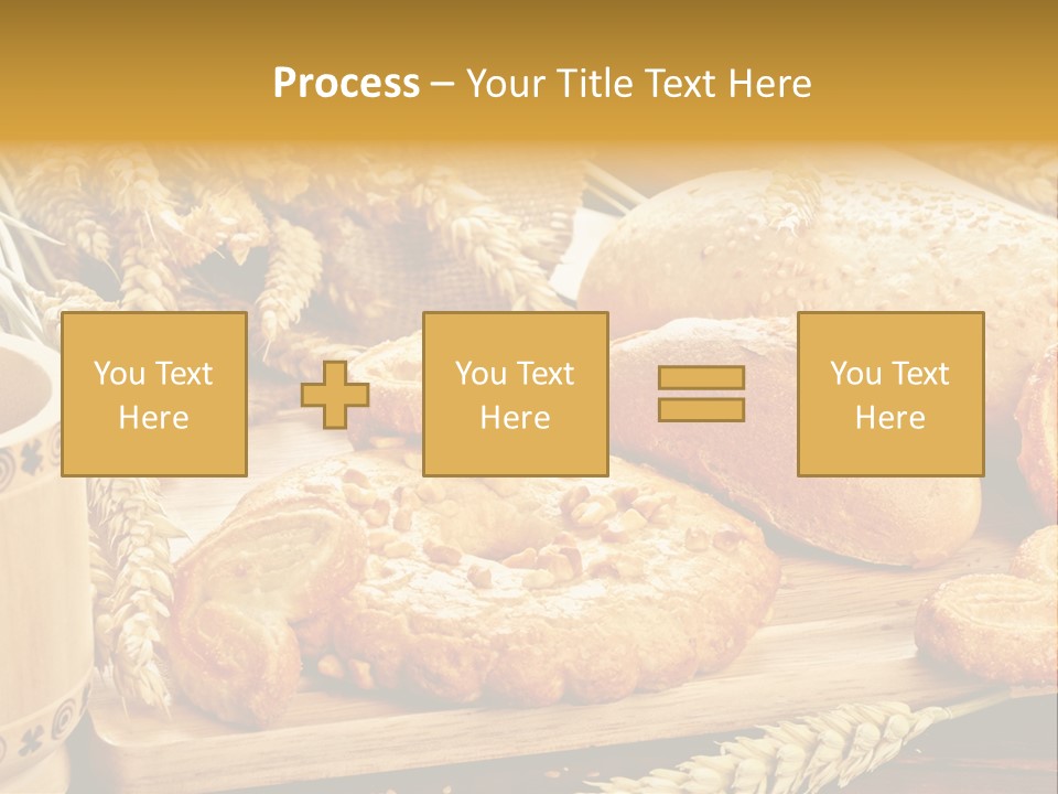 Cut Eat Sweet PowerPoint Template