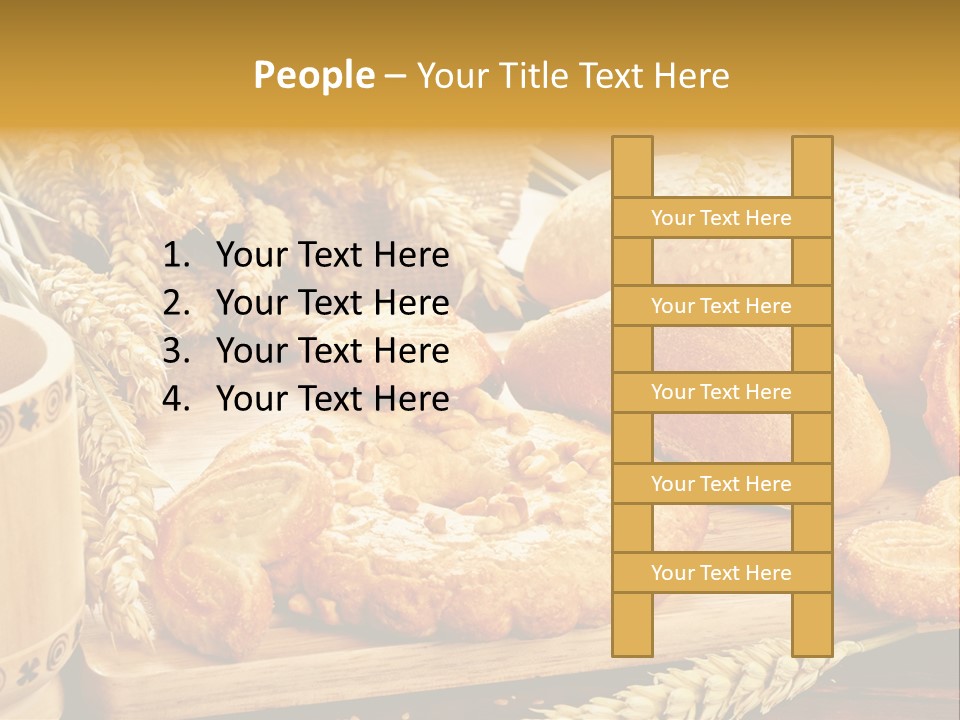 Cut Eat Sweet PowerPoint Template