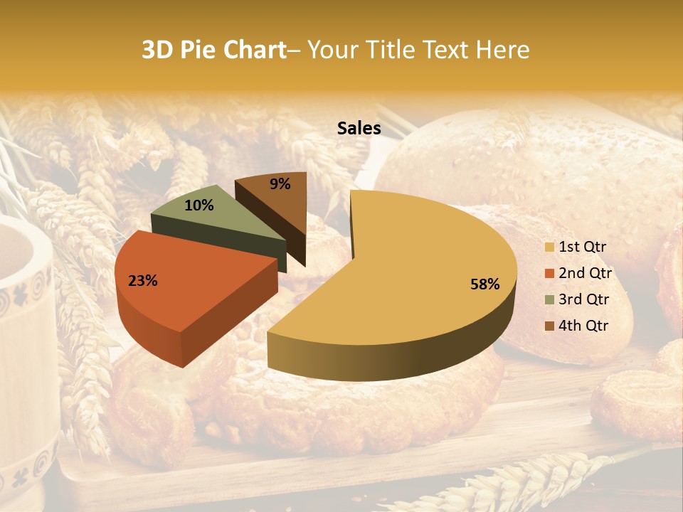 Cut Eat Sweet PowerPoint Template