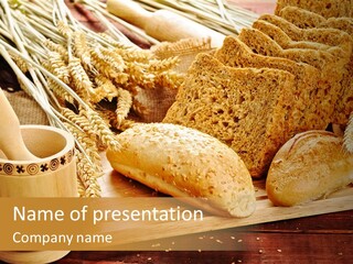 Wheat Products PowerPoint Template
