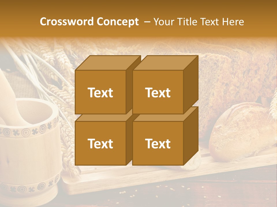 Wheat Products PowerPoint Template
