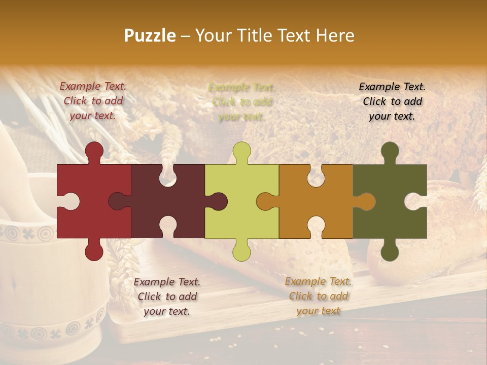 Wheat Products PowerPoint Template