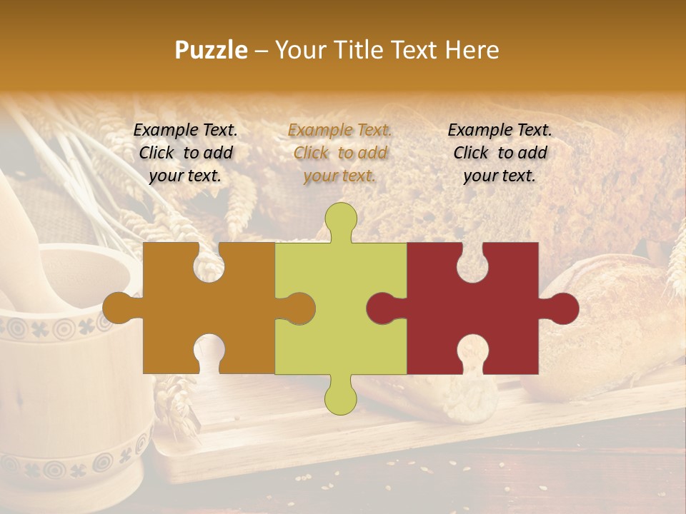 Wheat Products PowerPoint Template