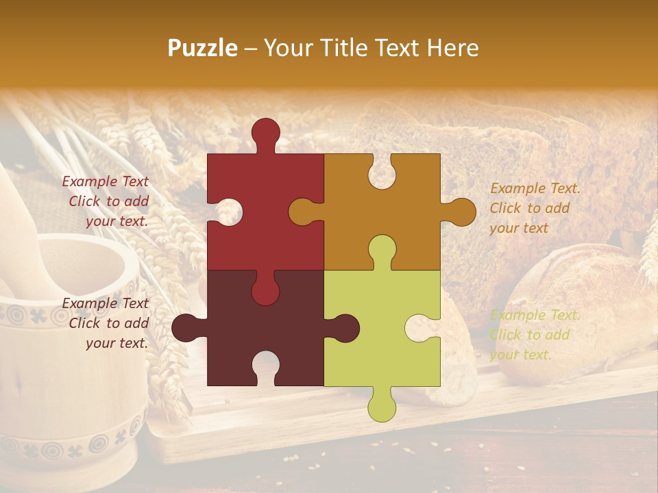 Wheat Products PowerPoint Template