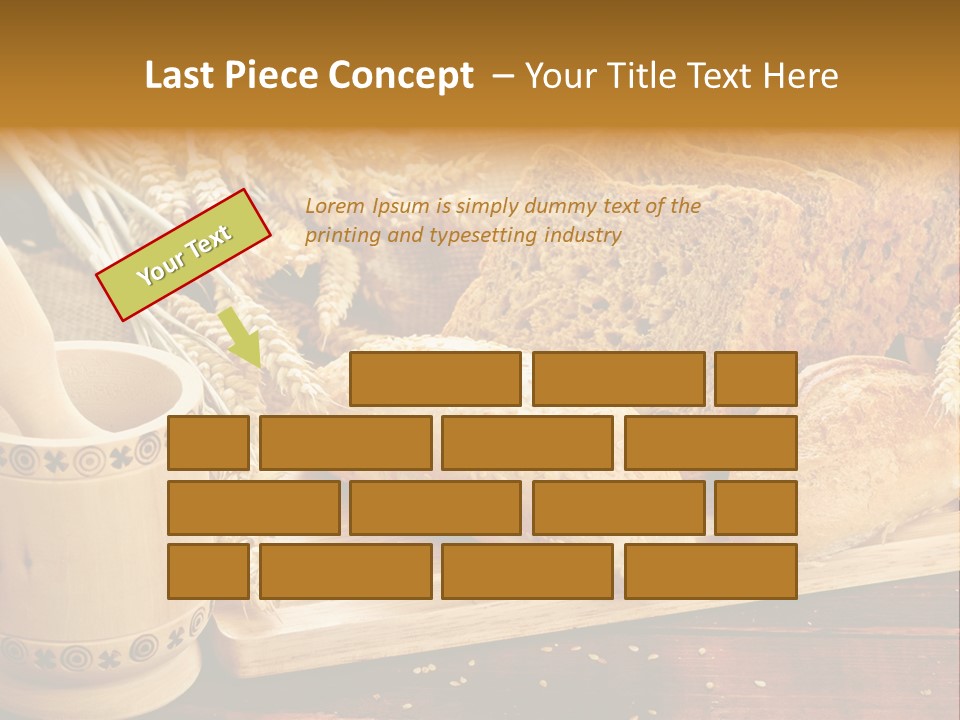 Wheat Products PowerPoint Template