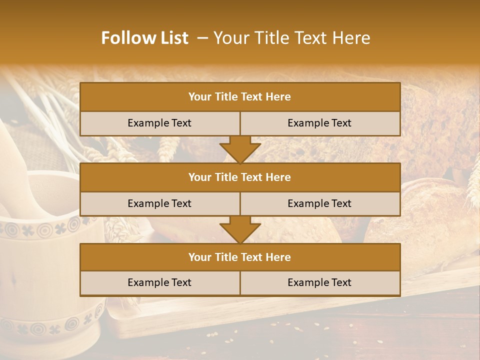 Wheat Products PowerPoint Template