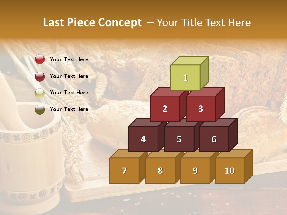 Wheat Products PowerPoint Template