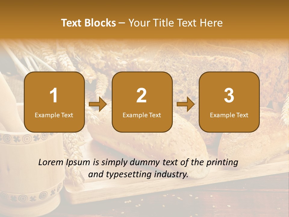 Wheat Products PowerPoint Template