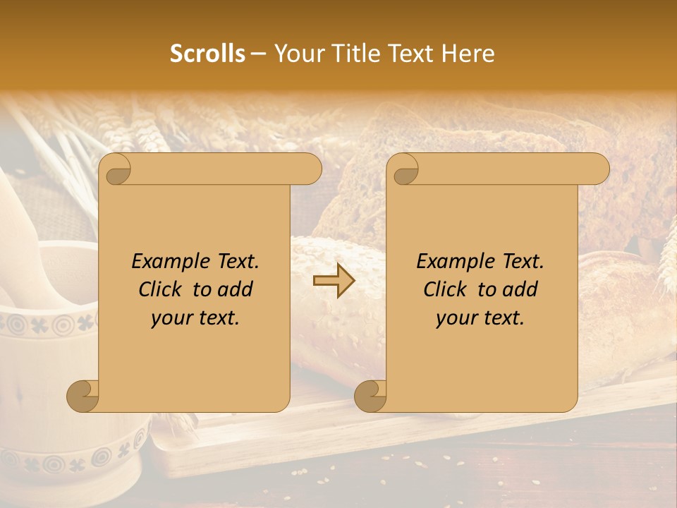 Wheat Products PowerPoint Template