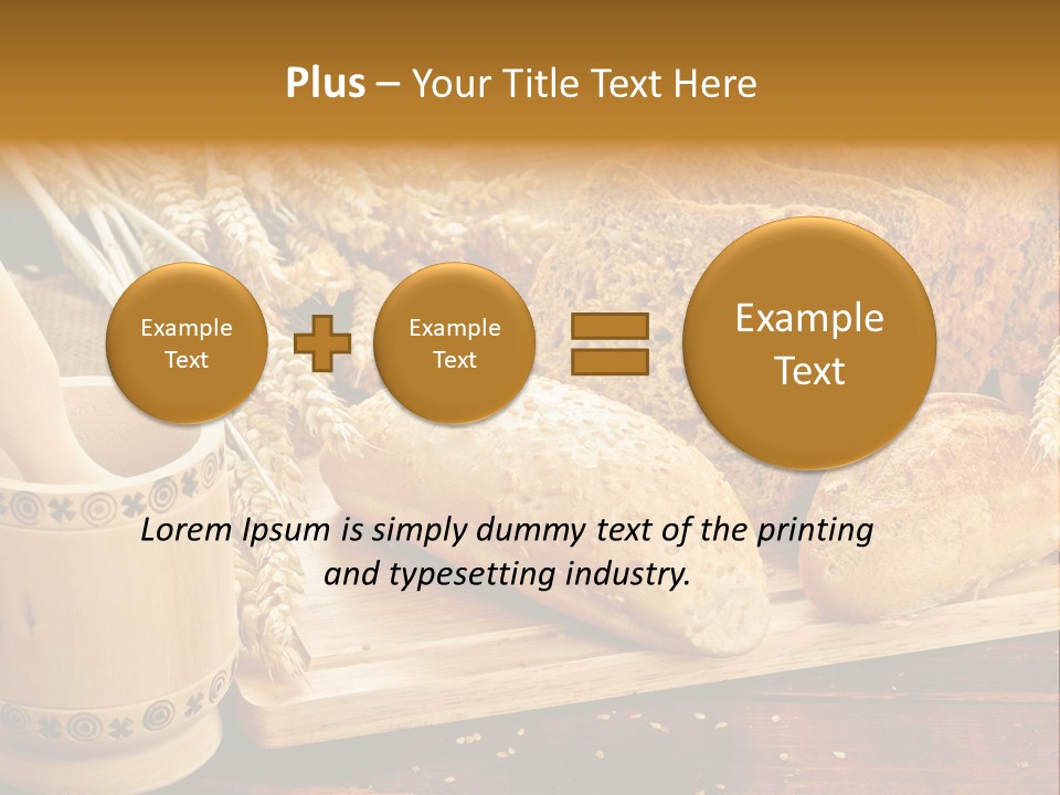Wheat Products PowerPoint Template