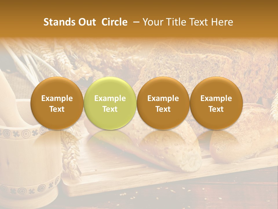 Wheat Products PowerPoint Template
