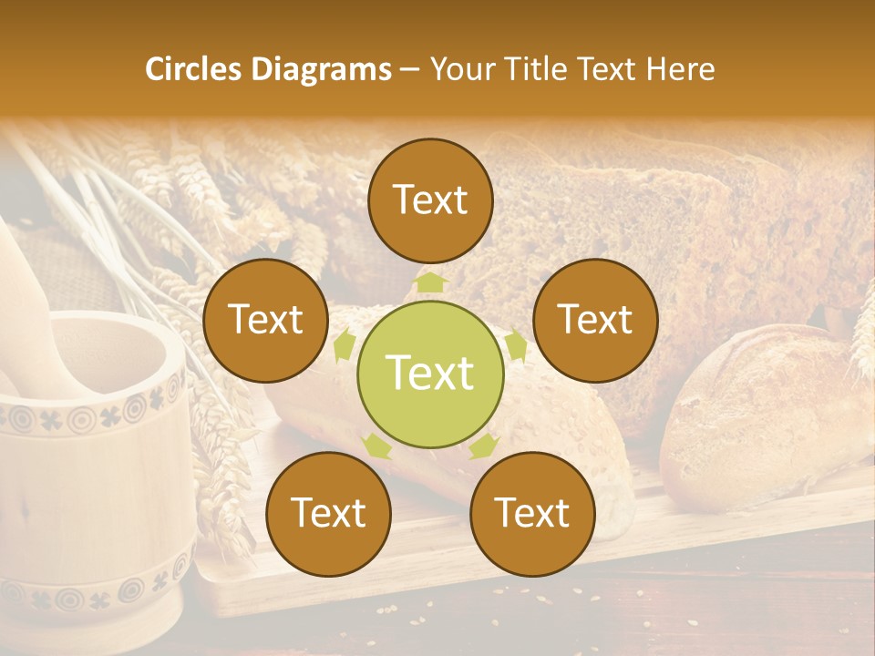 Wheat Products PowerPoint Template