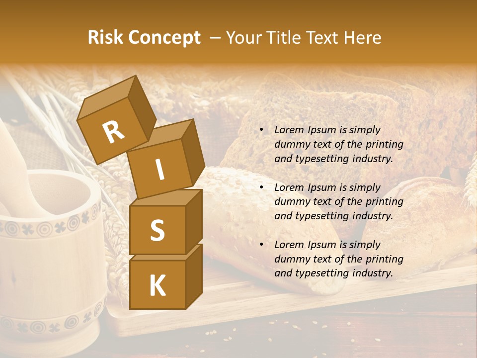 Wheat Products PowerPoint Template