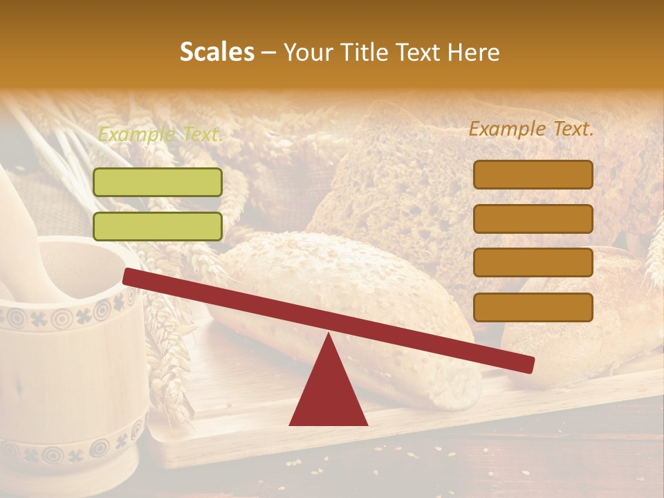 Wheat Products PowerPoint Template
