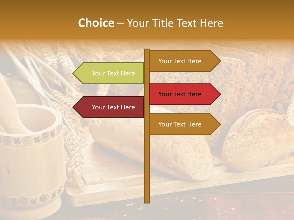 Wheat Products PowerPoint Template