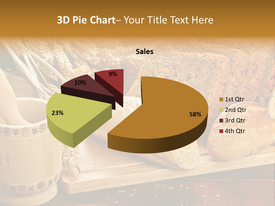 Wheat Products PowerPoint Template