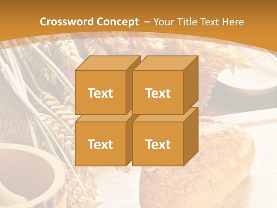 Health Bun Loaf PowerPoint Template