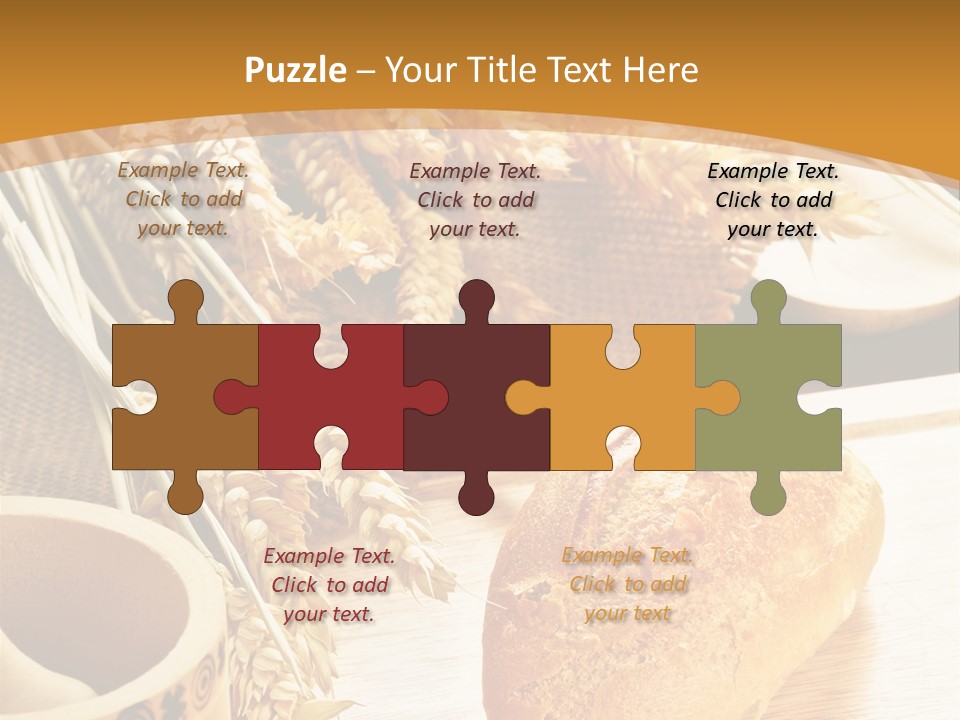 Health Bun Loaf PowerPoint Template