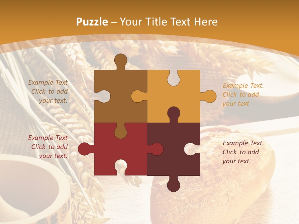 Health Bun Loaf PowerPoint Template