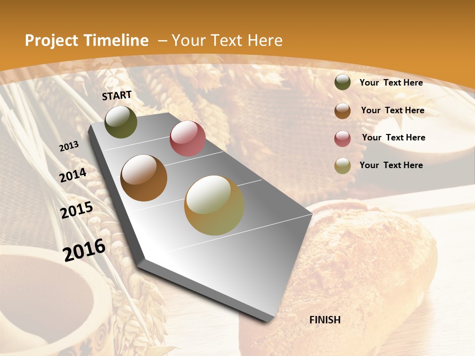 Health Bun Loaf PowerPoint Template