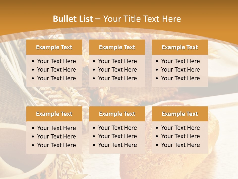 Health Bun Loaf PowerPoint Template