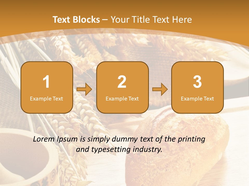 Health Bun Loaf PowerPoint Template